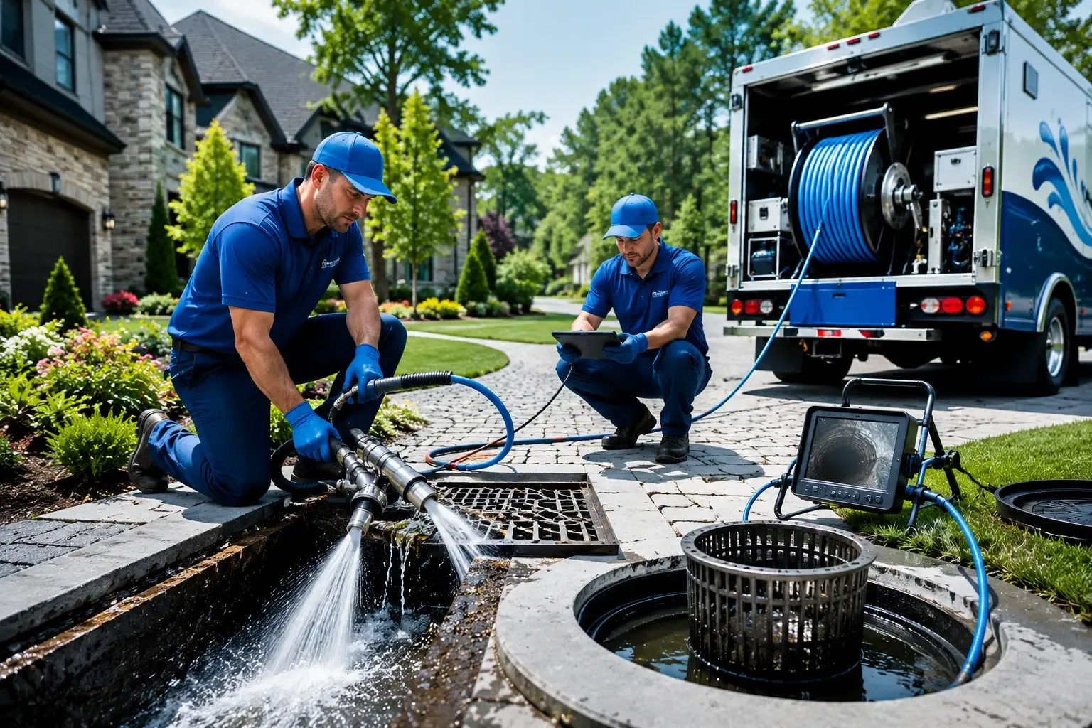 Local outdoor drain cleaning professionals in East Hampton, CT