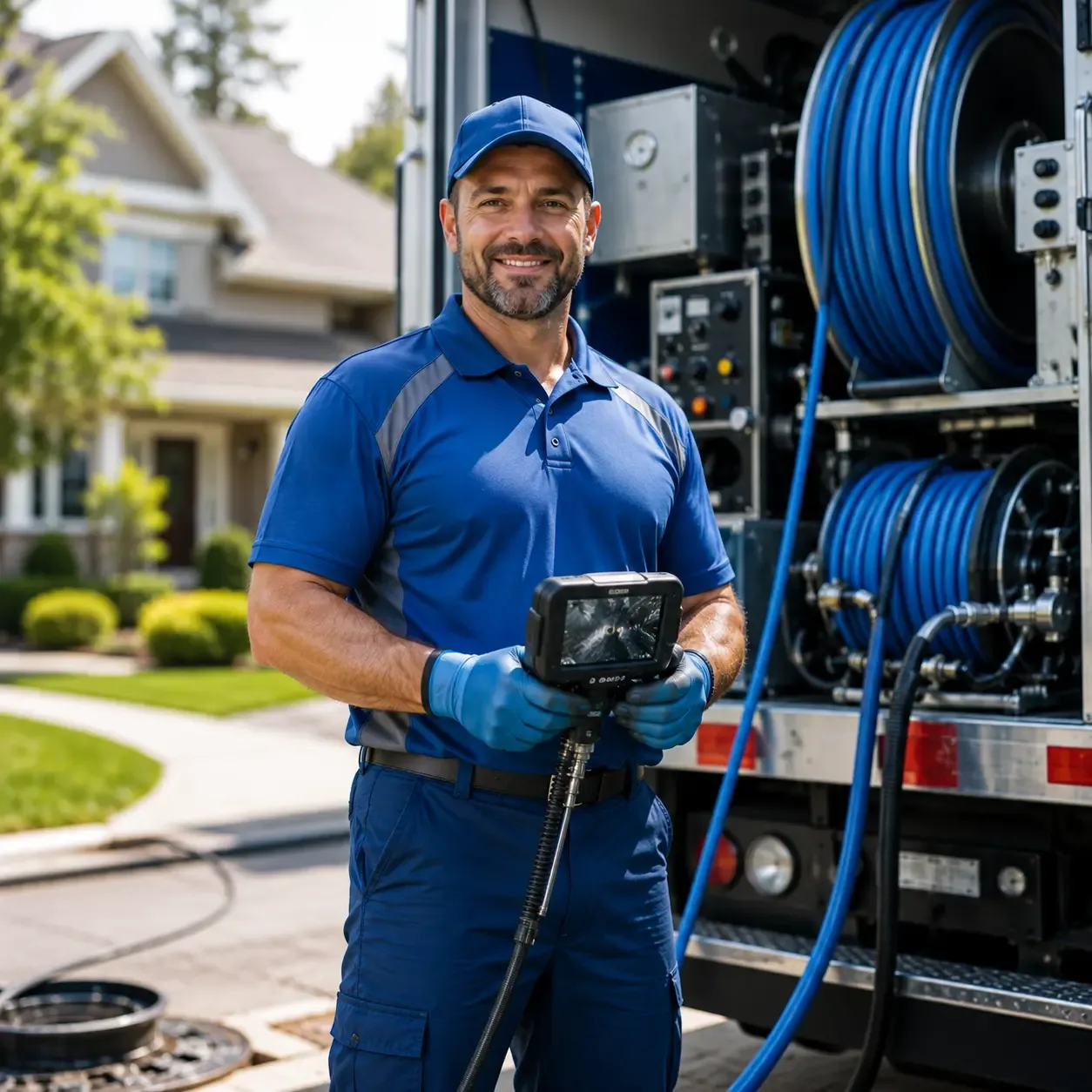 Local outdoor drain cleaning specialists in East Hampton, CT